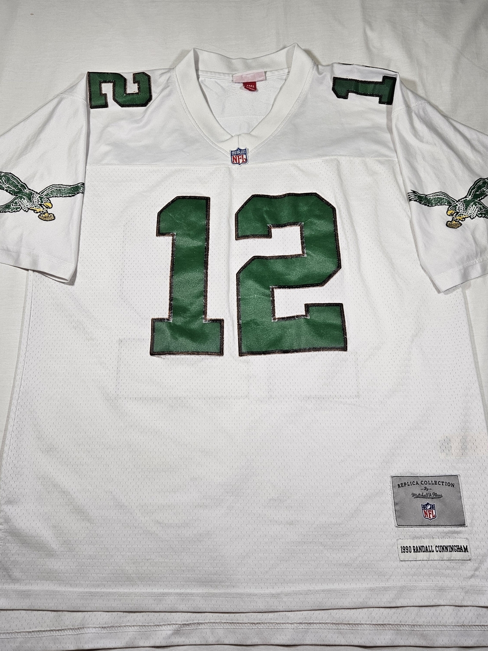 Randall Cunningham Philadelphia Eagles Mitchell and Ness Replica Jersey Large